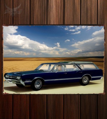 Металлическая табличка Oldsmobile Vista Cruiser Custom (3865)